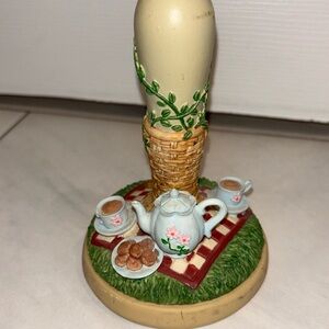 Vintage Cookie Art Stamp Tea Party no23